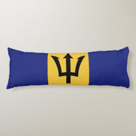 Barbados flagga kroppskudde