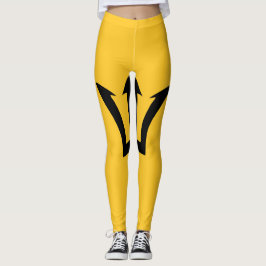 Barbados flagga leggings