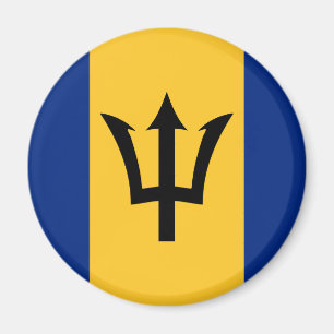 Barbados Flagga Magnet