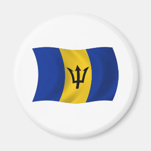 Barbados Flagga Magnet