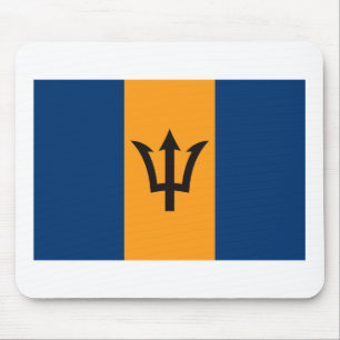 Barbados flagga Mousepad Musmatta