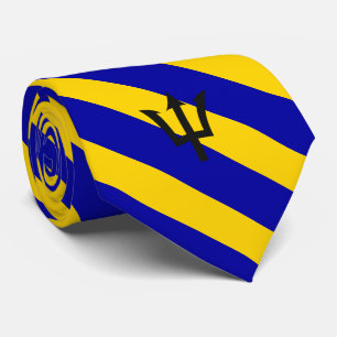 Barbados Flagga Neck Tie Slips