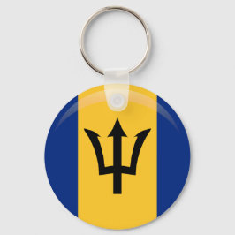 Barbados Flagga Nyckelring