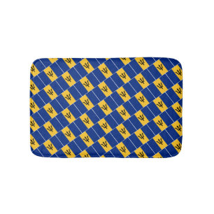 BARBADOS FLAGGA Patriotic Barbadian Badrumsmatta