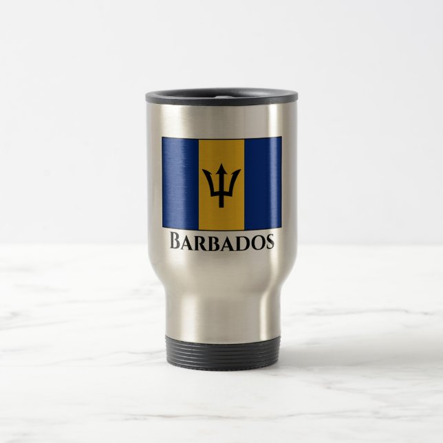 Barbados Flagga Resemugg (Center)