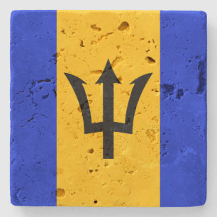 Barbados Flagga Stenunderlägg