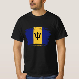 Barbados flagga t shirt