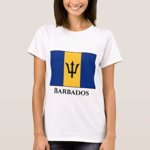 Barbados Flagga T Shirt