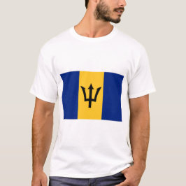 Barbados Flagga T Shirt