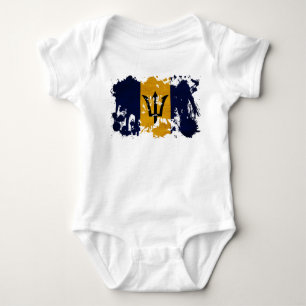 Barbados flagga t-shirt