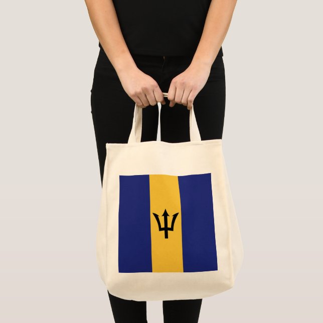 Barbados flagga tygkasse (Framsida (produkt))
