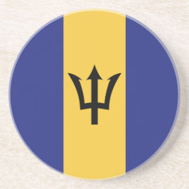 Barbados flagga underlägg