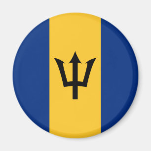 Barbados flaggamagnet magnet