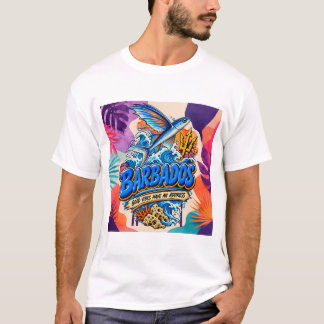 Barbados Good Vibes Har en adress T-shirt