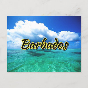 Barbados himmel vykort