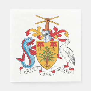 Barbados Jackar om Arm Pappersservett