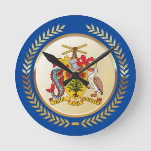 Barbados Jackar om Arm Rund Klocka