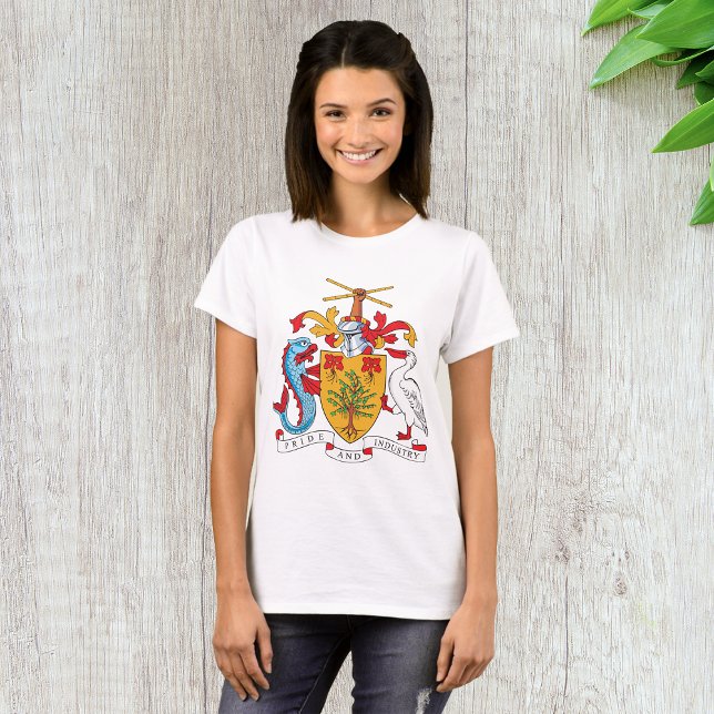Barbados Jackar om Armens nationella emblem T Shirt (Skapare uppladdad)