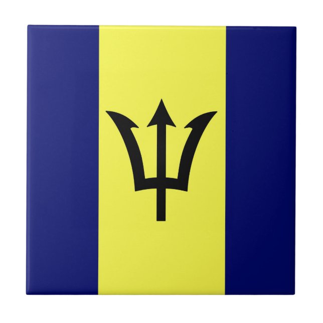 Barbados Kakelplatta (Framsidan)