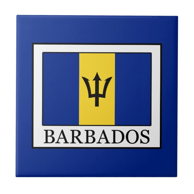 Barbados Kakelplatta (Framsidan)