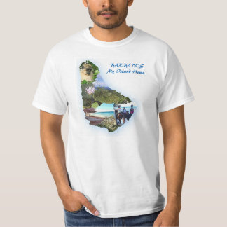 Barbados kartamanar T-tröja XL Tee