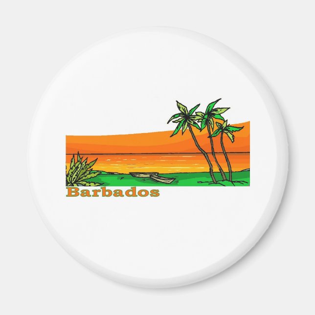 Barbados Magnet (Framsidan)