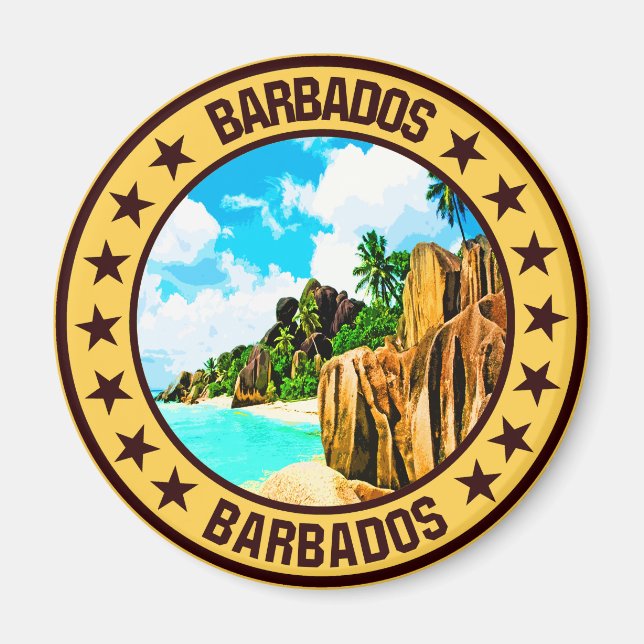 Barbados Magnet (Framsidan)
