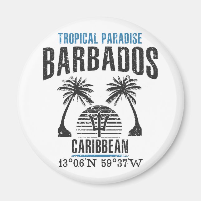 Barbados Magnet (Framsidan)