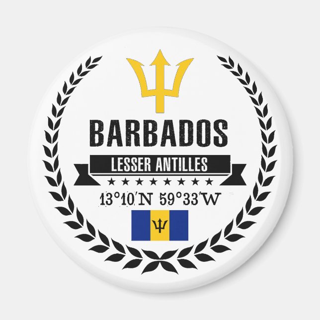 Barbados Magnet (Framsidan)