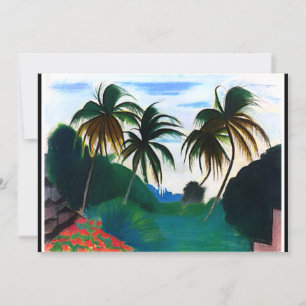 Barbados, målare av Joseph Stella Kort