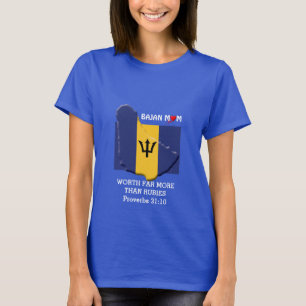 BARBADOS MAMMA Proverbs 31 T Shirt