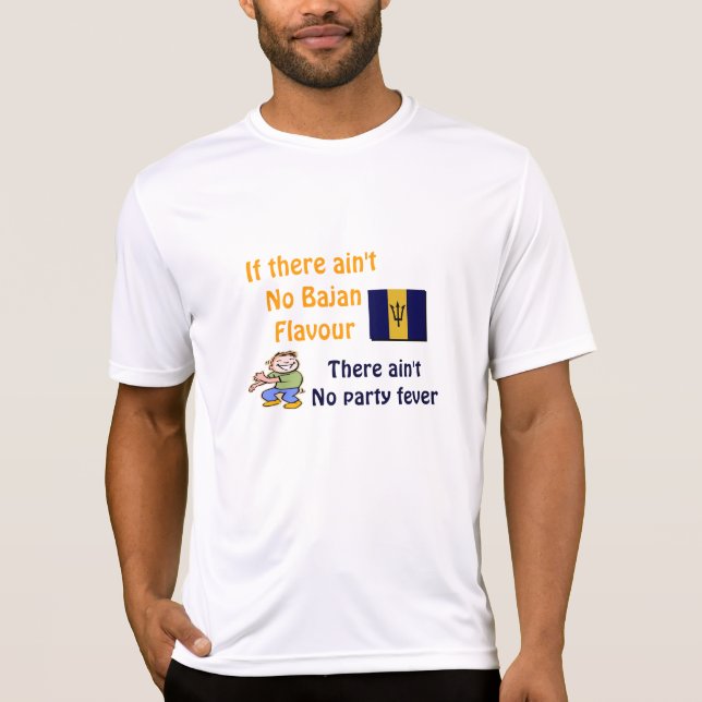 Barbados Manar medeltröja T-shirt (Framsida)