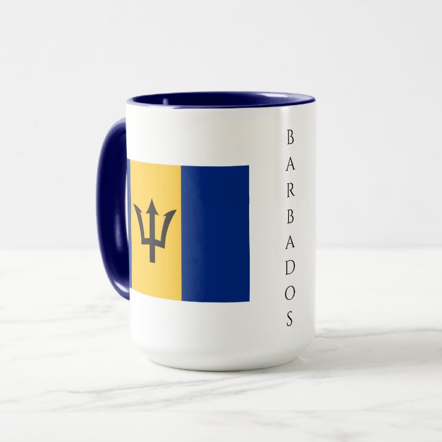 barbados mugg (Framsida vänster)