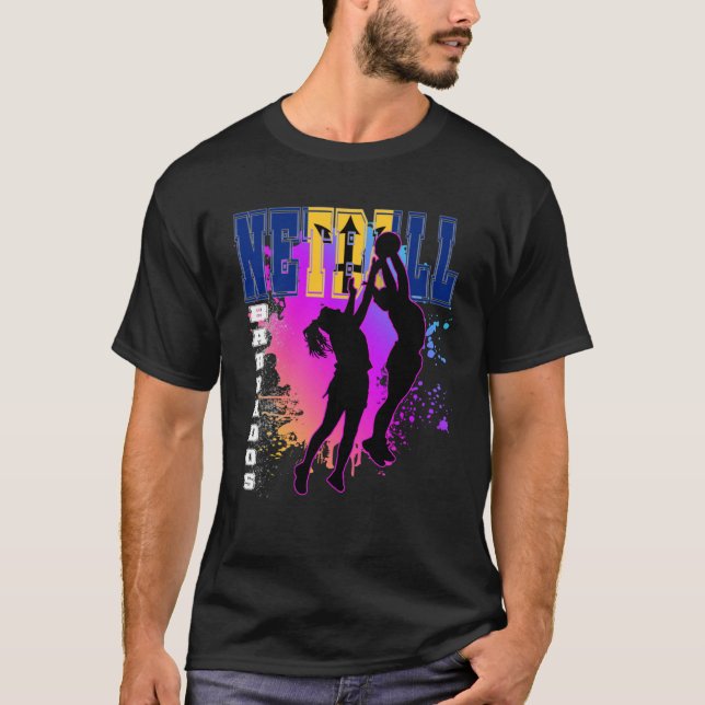 Barbados  Nätboll T Shirt (Framsida)