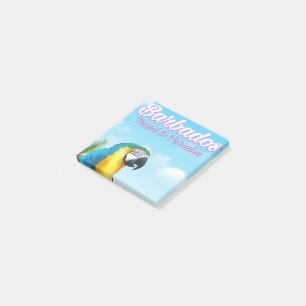 Barbados Papegoja resaffisch Post-it Block
