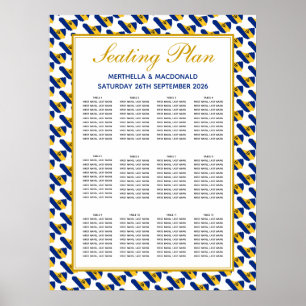 BARBADOS Personligt bröllp Mottagande 120 Planer f Poster