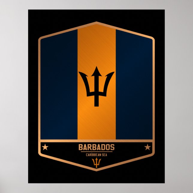Barbados Poster (Framsidan)