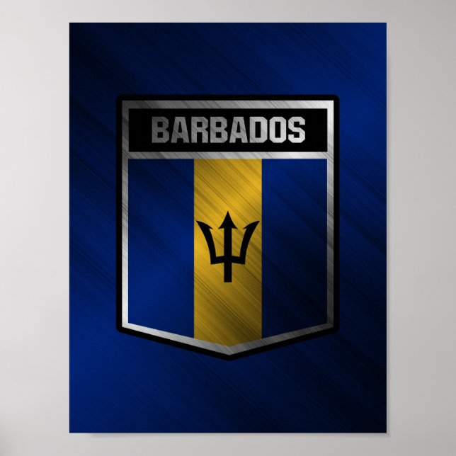 Barbados Poster (Framsidan)