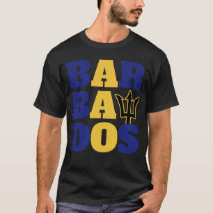 Barbados Proud Barbadians Bajan Patriotic Barbados T Shirt