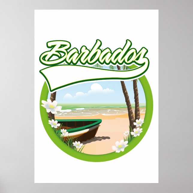 Barbados Reslogotyp Poster (Framsidan)