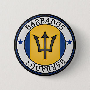 Barbados Round Emblem Knapp