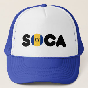 Barbados Soca Music Bajan Flagga Barbadian Karibis Keps