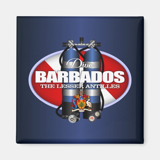 Barbados (ST) Magnet (Framsidan)