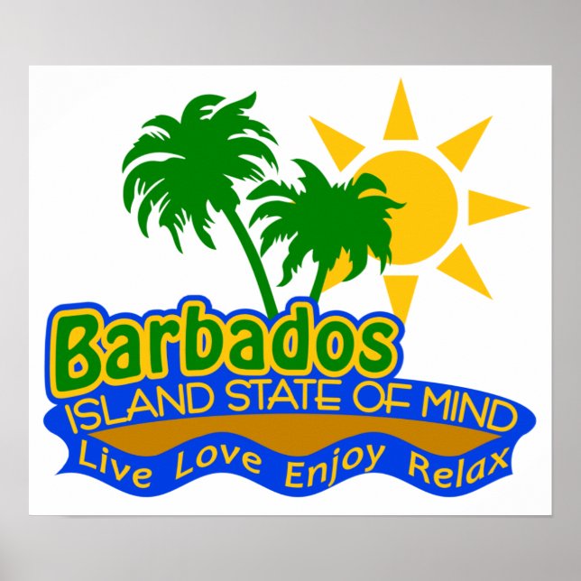Barbados-staten poster (Framsidan)