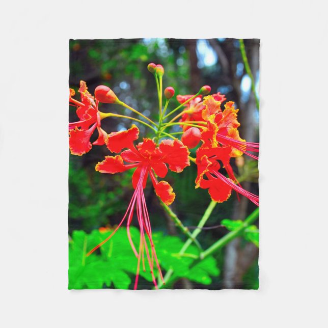 Barbados stolthet   fleecefilt (Framsidan)