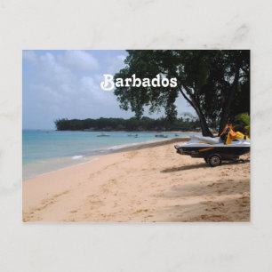 Barbados strand vykort