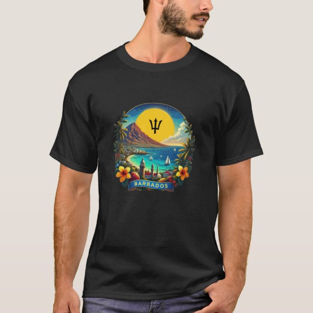 Barbados T Shirt (Framsida)