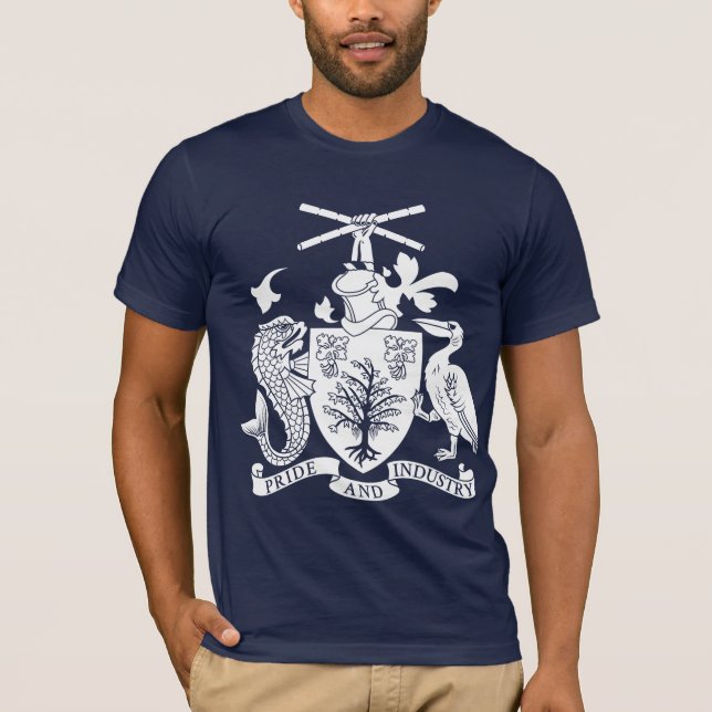 Barbados T Shirt (Framsida)