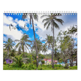 Barbados Tropical Island Wall Calendar Kalender