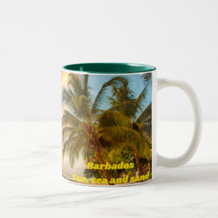 Barbados Two-Tone Coffee Mugg